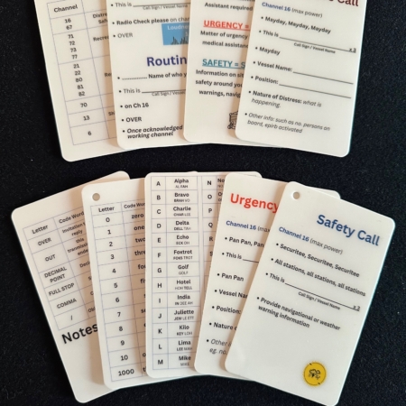 VHF Quick Access Cards